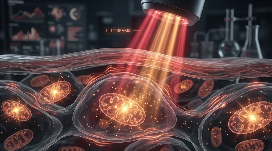 LLLT Low Level Laser Therapy — one of the 7 healing modalities in eMedica